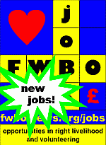 New opportunities to work or volunteer around the FWBO and TBMSG