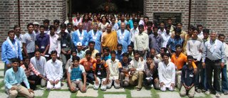 The VIIth batch of students as they begin their studies at Nagaloka