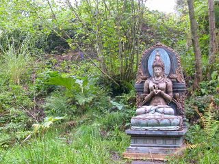 Prajnaparamita is at the centre of the Sanctuary created in her honour by Sagaravajra