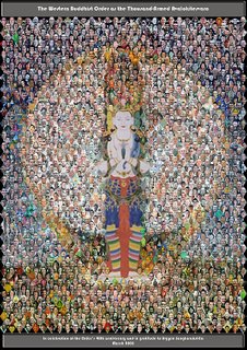 The Buddhist figure of the ‘Thousand Armed Avalokitesvara’ has for many years been taken as a symbol for the Order at its highest and best