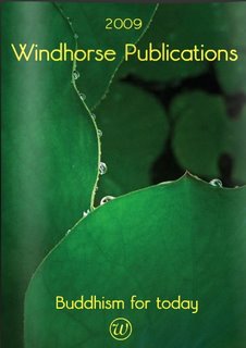 Windhorse Publications 2009 catalogue, available from their blog