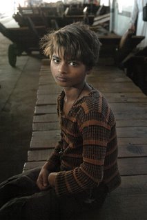 Girl living at Mumbai Central Station.  Photo by Dhammarati