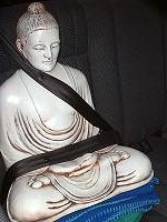 Buddha in the back seat - travelling to a weekly outreach class