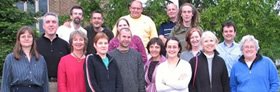 Some members of the FWBO's Worcester Sangha