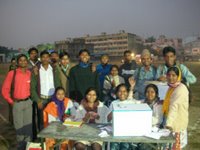 tired but happy, Nagpur meditators celebrate the morning after